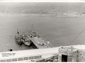 MERS EL KEBIR B LE LST LAITA AU PIED DU FORT 1961